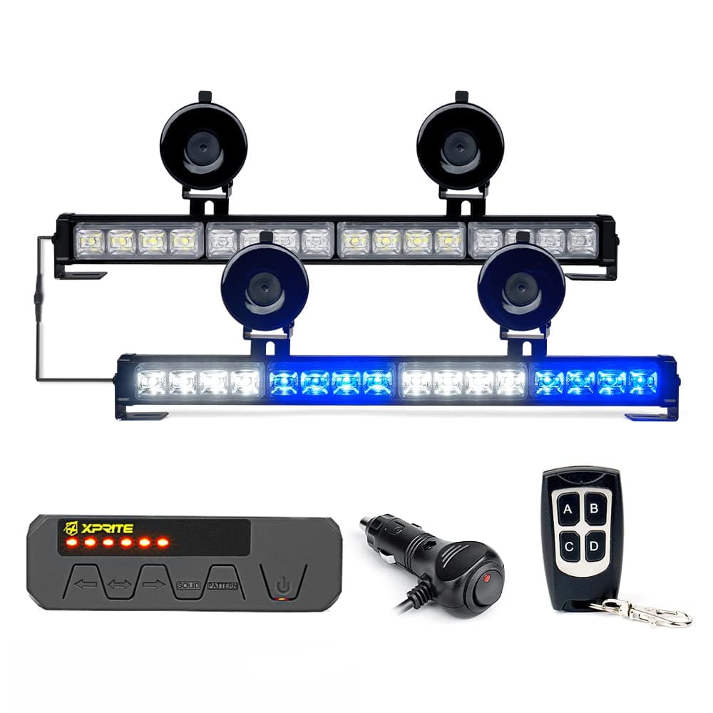 17" Dual LED Directional Traffic Advisor Light Bars | Contract G2 Series product image