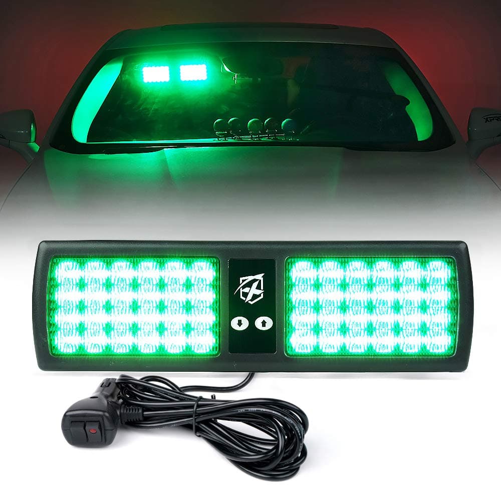 Windshield Visor 48 LED Strobe Lights | Decoy Series product image