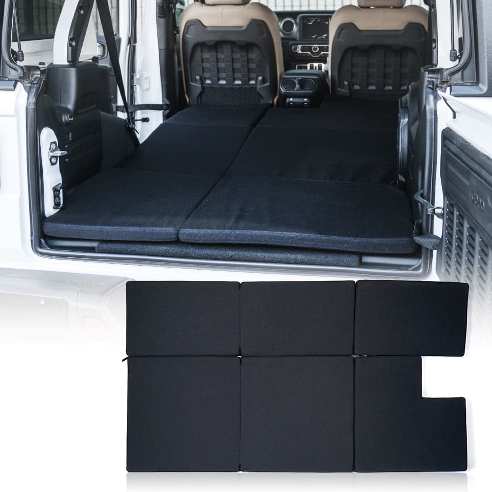 Xprite Jeep Wrangler JL Portable Sleeping Pad Sleeping Mattress in 4 Doors Jeep