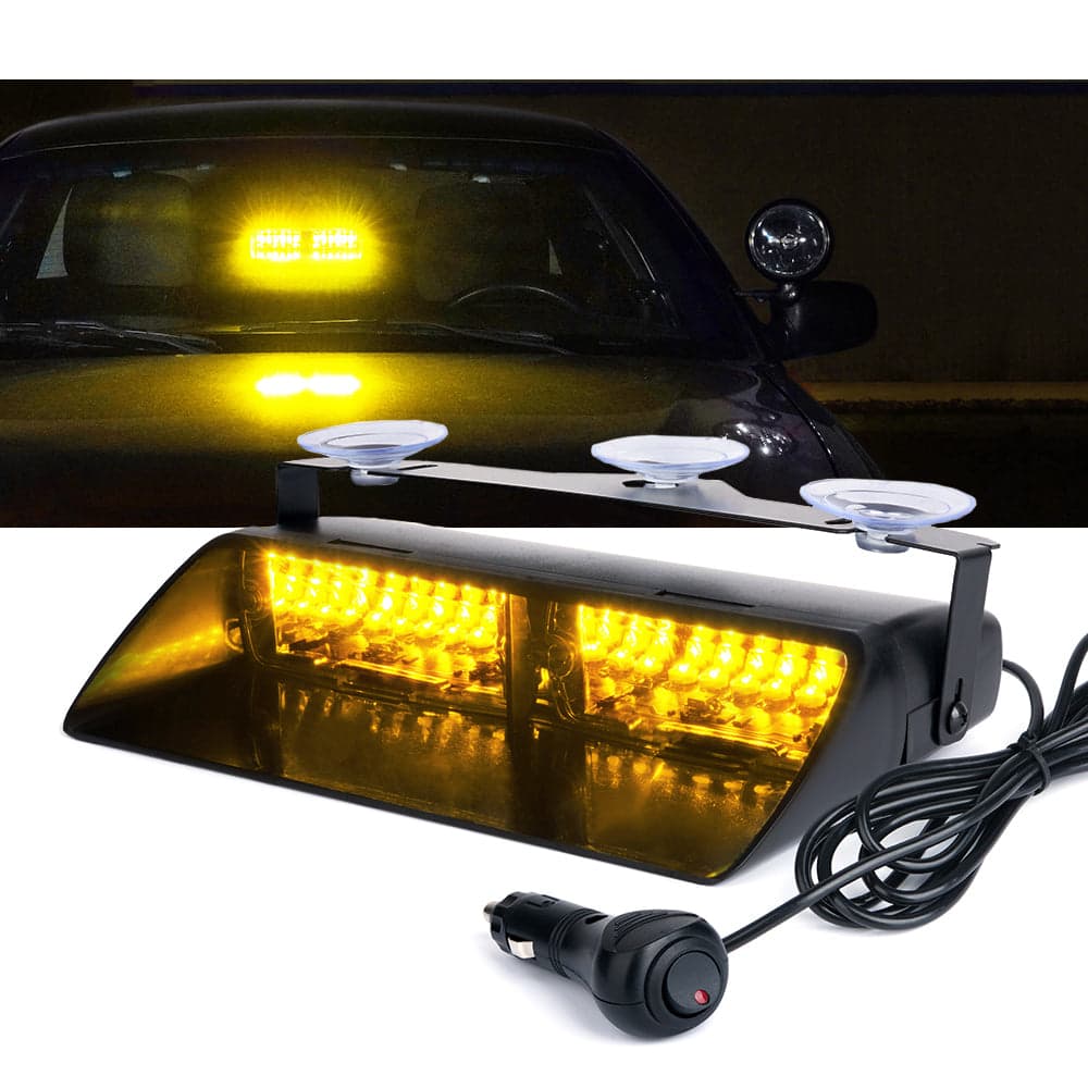 Windshield LED Strobe Lights with Suction Cups | Undercover Series product image