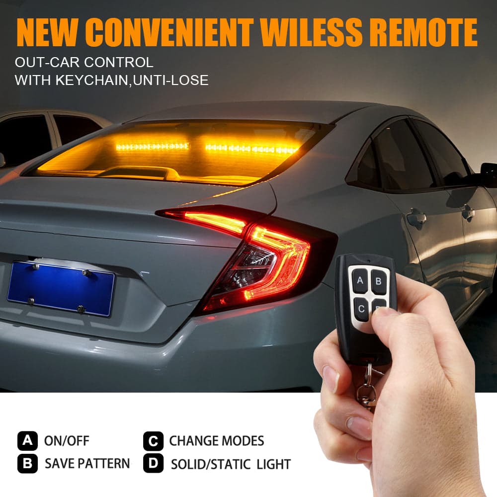 Xprite 17" Dual LED Directional Traffic Advisor Light Bars | Contract G2 Series