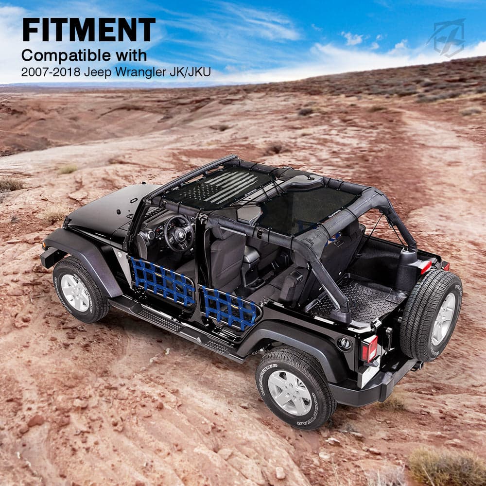 Jeep Wrangler Sun Shade Top for JK 4D product image