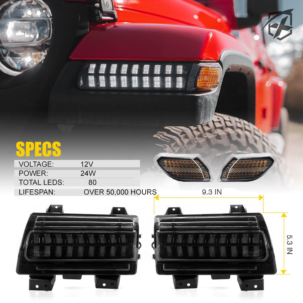 Jeep Wrangler JL & Gladiator JT Turn Signal & Park Lights product image