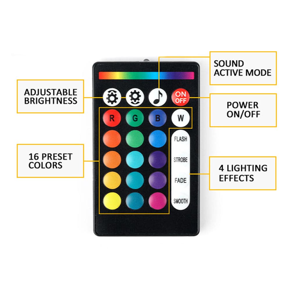 Xprite Replacement Remote Control for Moto Series Lights (Battery Not Included) product image