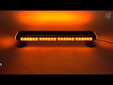 Xprite 26" Mini Emergency Light Bar with Magnetic Base | Pursuit Series