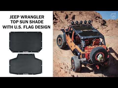 Jeep Wrangler Sun Shade Top for JK 4D product image