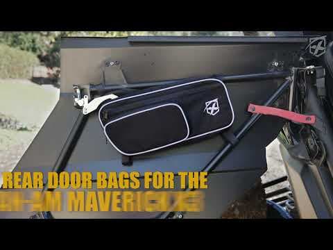 Xprite Rear Side Door Storage Bags for 2017-2020 Can-Am Maverick X3 Max XRS XDS Turbo R product image