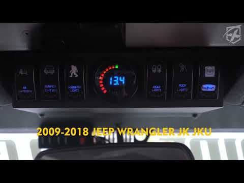 Jeep Wrangler JK 6 Rocker Switch Panel product image