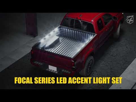 Xprite Truck Bed LED Lights 8 Pods Set with On/Off Switch | Focal Series