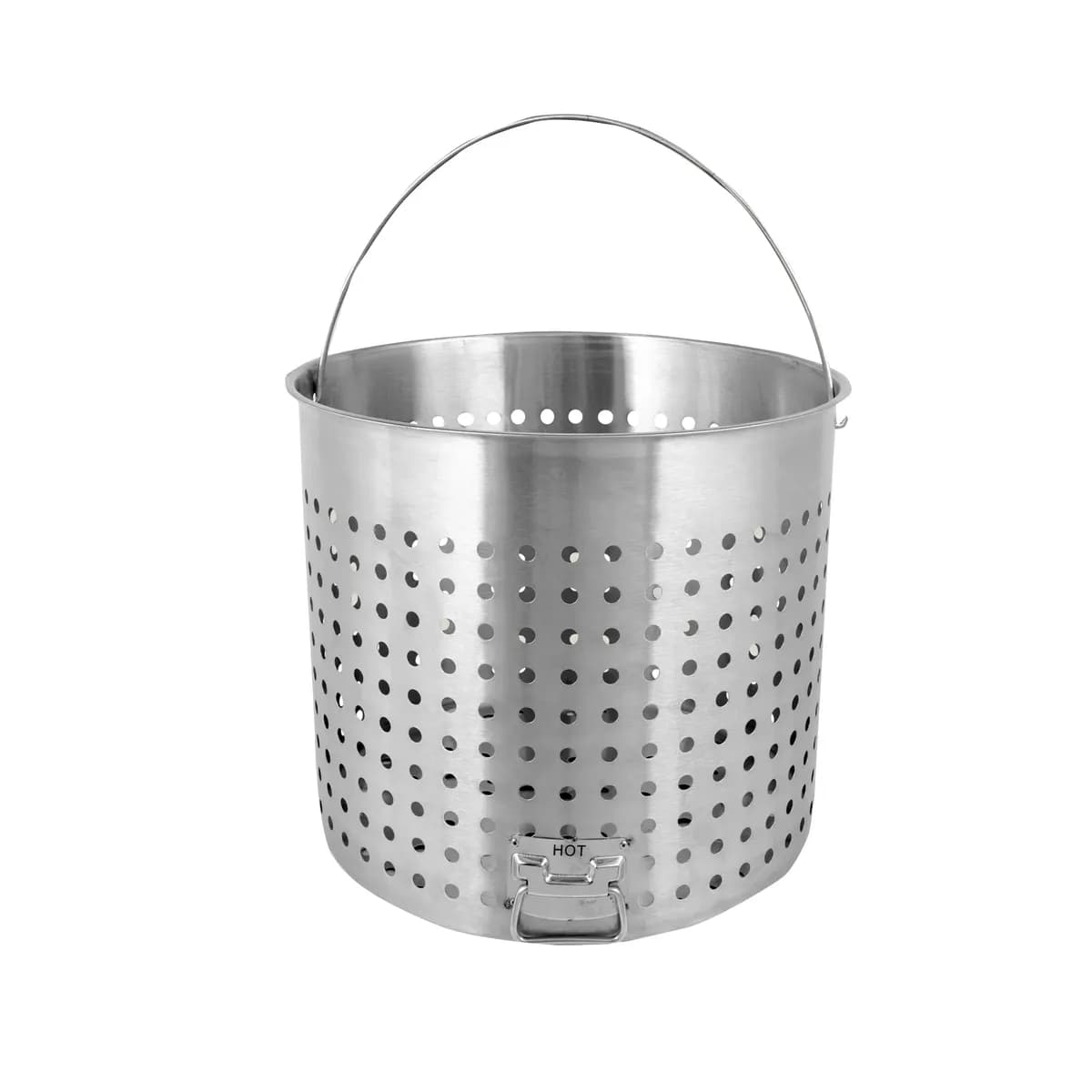 102qt Stainless Basket With Helper Handle