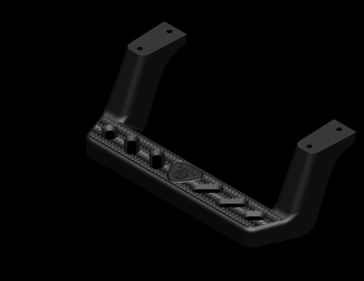 Carr - 150101-1 - Underbody Access Step - XP3 Black Powder Coat - Single
