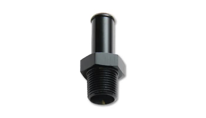 Vibrant Performance - 11201 - Male NPT to Hose Barb Straight Adapter Fitting; NPT Size: 1/4 in.; Hose Size: 3/8 in.