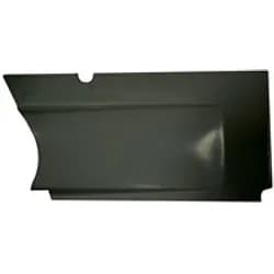 Kick Panel Upper Right Black