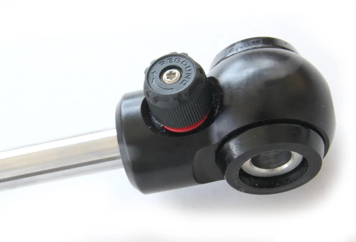 Ridetech 20499868 Rear RQ-S Shock Absorber with 8.35 stroke with eye/eye mounting.