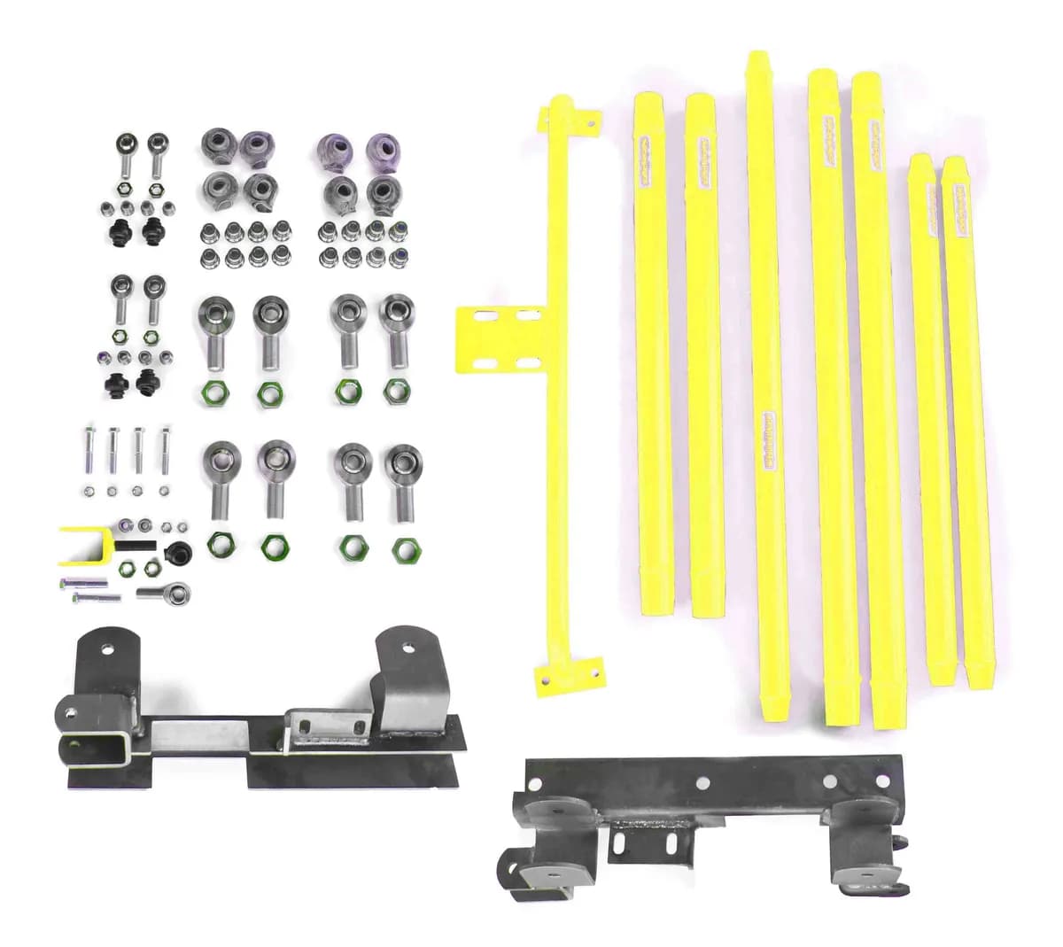 Suspensions 1997-2002 Long Arm Travel Kit DOM Tubing, Manual Transmission Neon Yellow