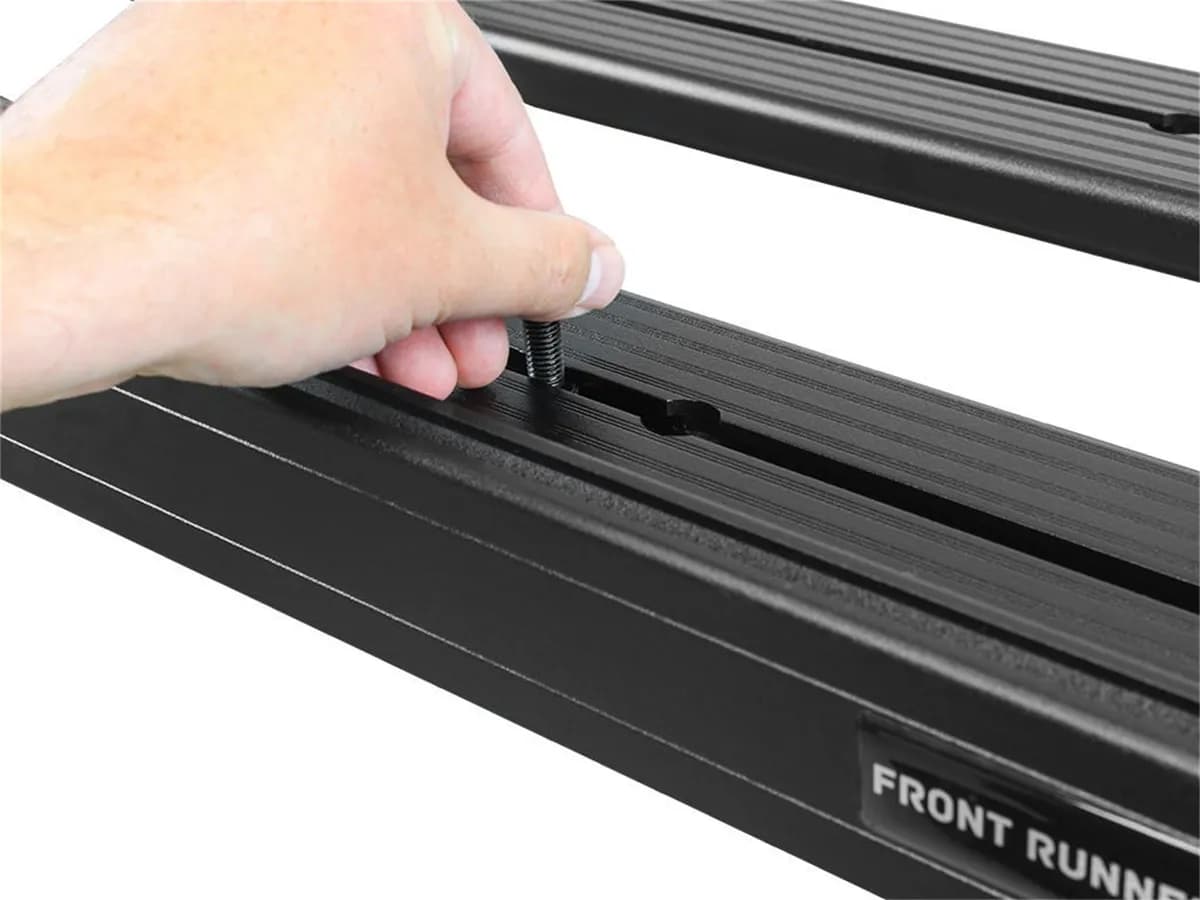 Slimline II Load Bed Rack Kit; Incl. 2 Tracks; 2 Universal Legs; 2 Top Leg Mounts; Drilling Required;