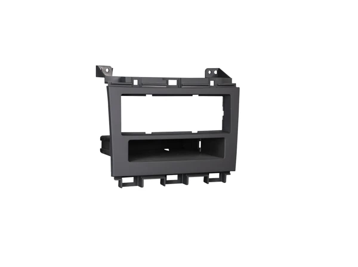 TURBOKits; Radio Installation Kit; Incl. Instructions/Oversized Storage Pocket; High-Grade ABS Plastic; Matte Black;