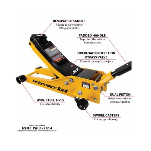 3 Ton Rapid Lift Low Profile Floor Jack