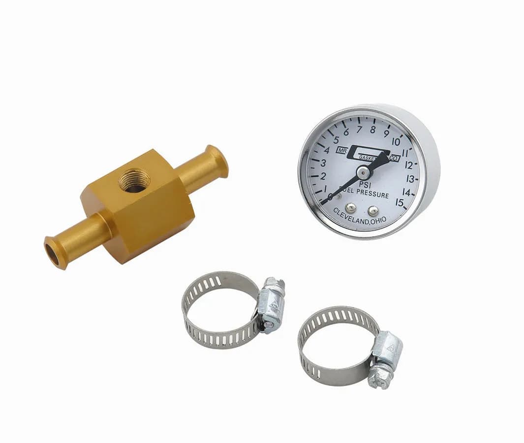 Fuel Press Adptr W/Gauge