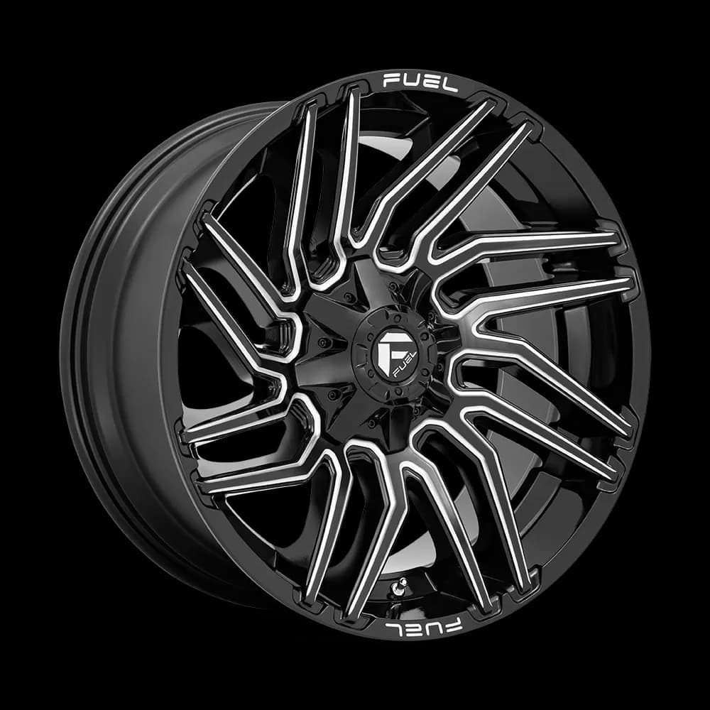 D774 20x10 8x180 Blue-Mill -18mm