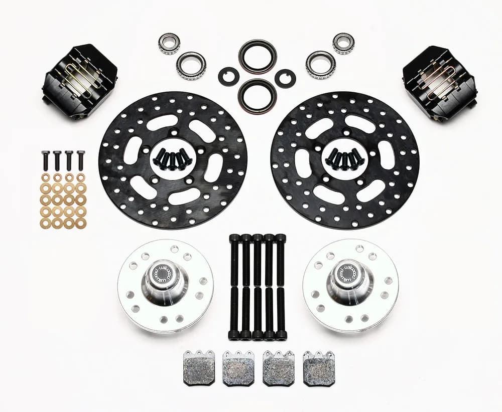 Wilwood DLS Front Drag Kit Drilled Rotor Chassis Eng. Strut