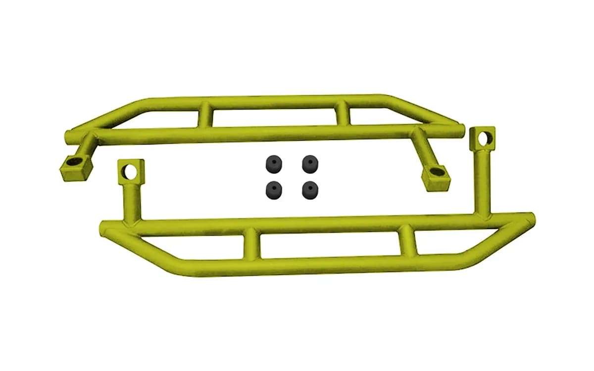Armor 1997-2006 Rock Sliders Gecko Green