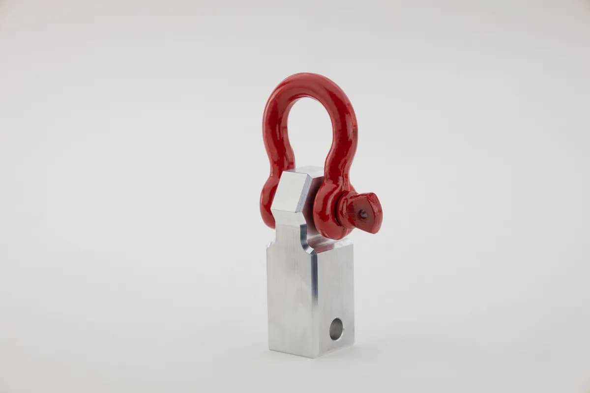 Weigh Safe WS-HS-R Weigh Safe Red Hard Shackle with Machined Body
