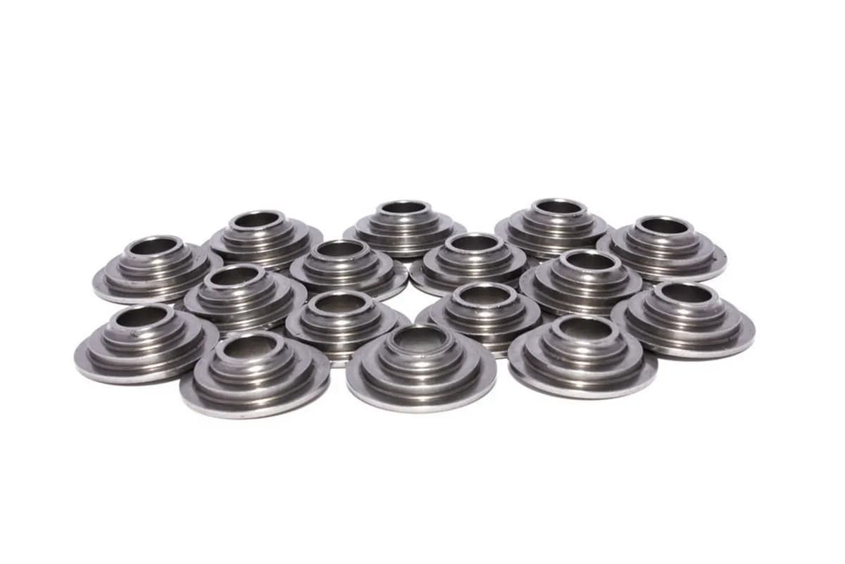 7 Degree Tool Steel Retainer Set of 16 for 8mm Valve w/ 26926 Springs
