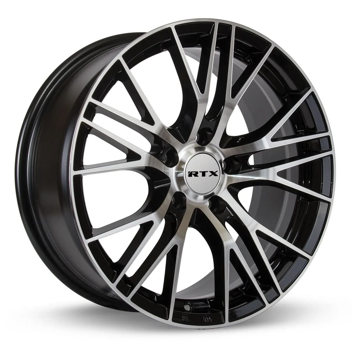 Vertex 16x7 5x114.3 Et40 C73.1 Black Machined