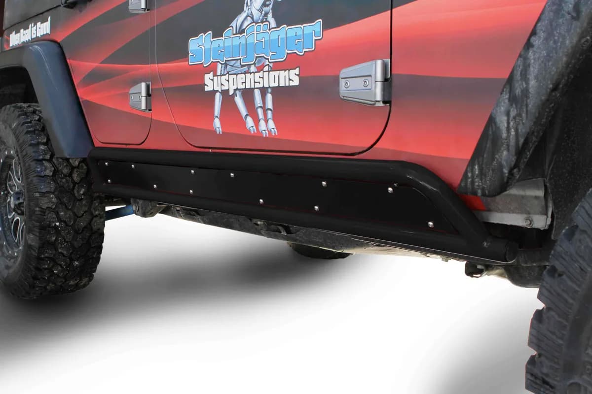 Armor 2007-2018 Rock Sliders Phantom Frame for 4 Door Models Bare