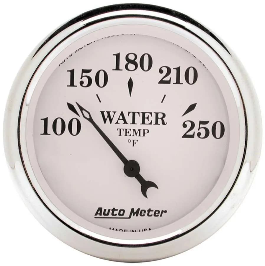 2-1/16 In. Water Temperature, 100-250 Fahrenheit, Old-Tyme White