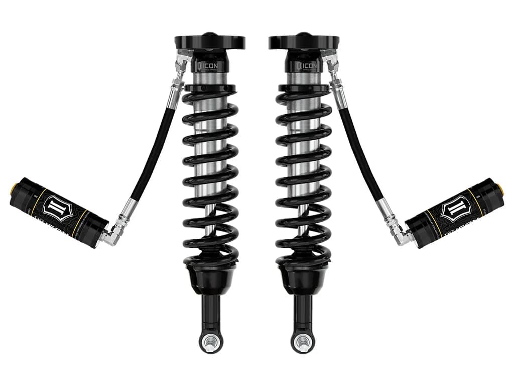 ICON 2021-2026 Chevrolet Tahoe & Suburban/2021-2026 GMC Yukon & Yukon XL, 2.5-3.25โ Lift, Front, V.S. 2.5 Series Coilover Kit, Remote Reservoir
