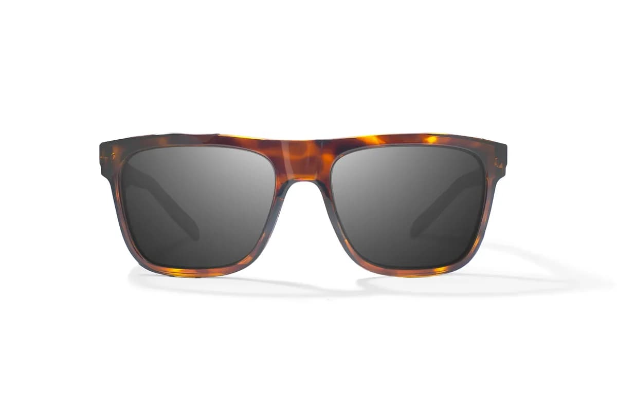 Hopedale Blue Mirror Glass Brown Tort Gloss