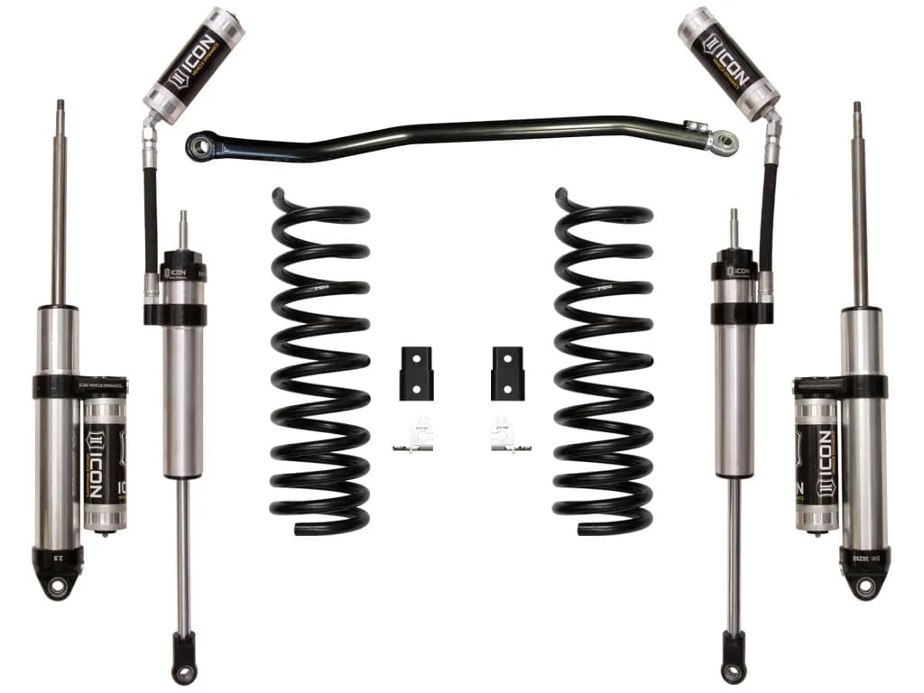ICON 2014-2026 Ram 2500 4WD, Diesel, Coil Spring Rear, 2.5" Lift, Stage 3 Suspension System