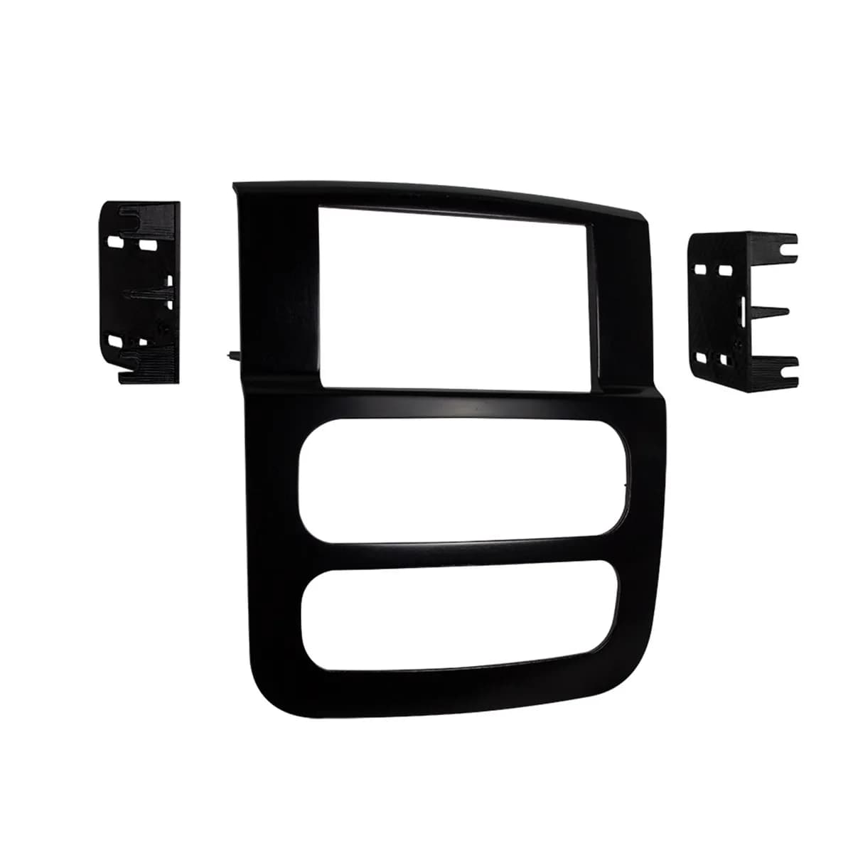 Custom Fit Mounting Kit; Double DIN Radio Provision; Incl.: Radio Trim Panel/Brackets/Retaining Caps/Screws;
