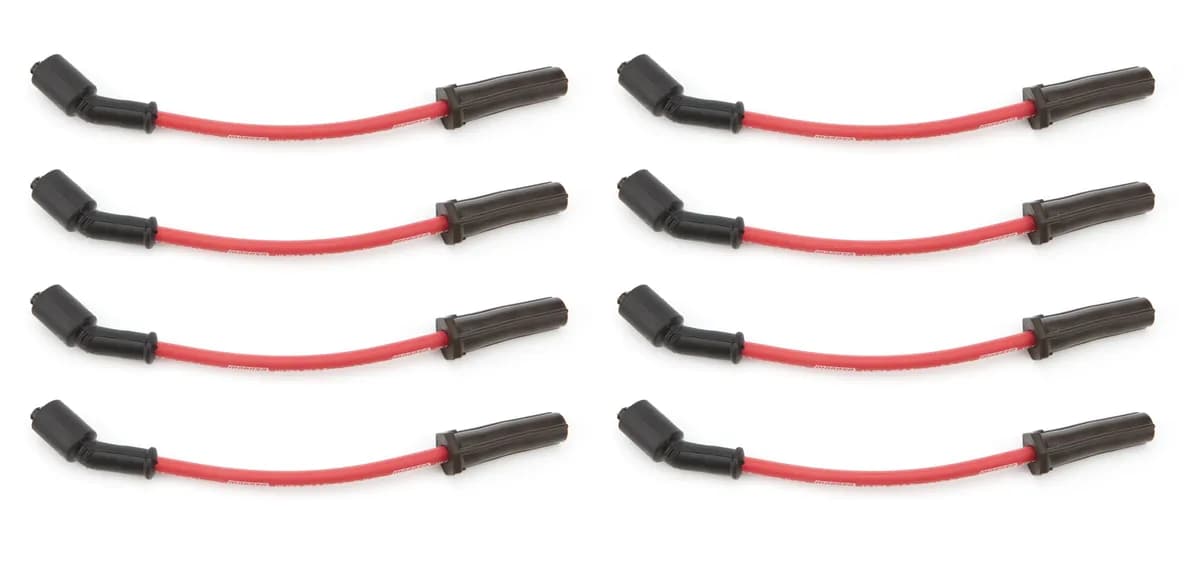 Wire Set 8.5mm Red Ultra 40 ls 11in. Long wo Alum. Heatshield