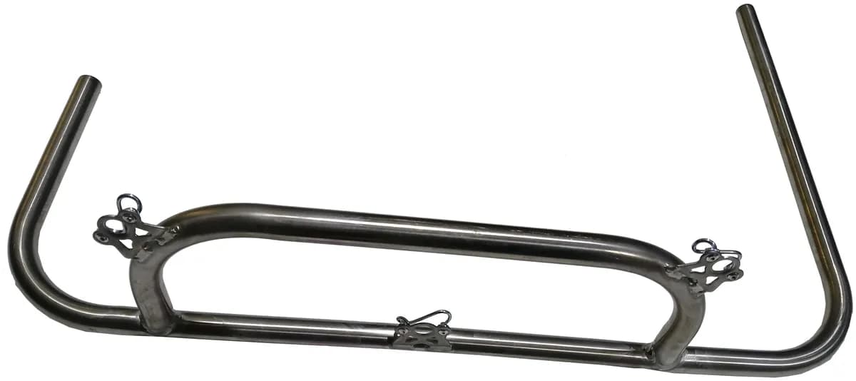 Champ Kart front bumper. Stainless Steel.