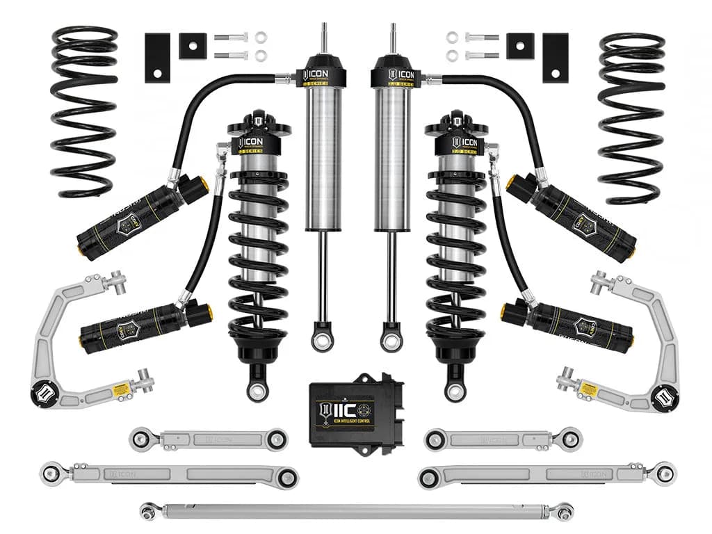 ICON 2022-2026 Toyota Tundra, 1.25-3.25" Lift, Stage 6, 3.0 Suspension System, Billet