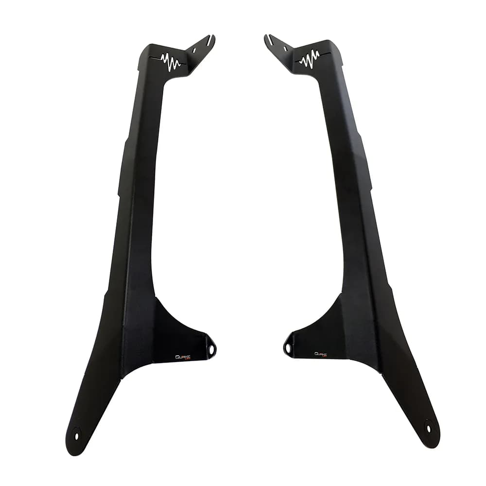 Quake LED - QBJ945 - Jeep Wrangler JL/Gladiator A-Pillar Pod/Single 52 Inch Light Bar Cowl Mount for 2018-2020 Jeep Wrangler 2020-2020 Jeep Gladiator
