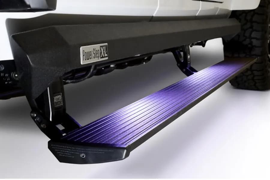 AMP Research PowerStep XL, LED Illumination, Black - JT