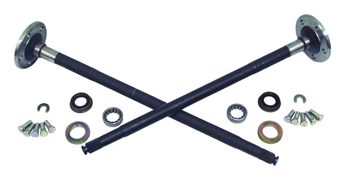 Axle Shaft Kit 1997-2002 TJ Wrangler;1993-1995 YJ Wrangler;1992-2001 XJ Cherokee;1992-1992 MJ Comanche;1993-1996 ZJ Grand Cherokee w/ Drum Brakes;