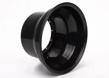 Wheel Half 12-Blt 10in x 5in Black