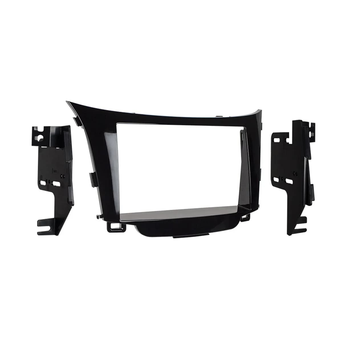 Custom Fit Mounting Kit; ISO Double DIN Radio Provision; Incl.: Radio Housing Trim Panel/Brackets;