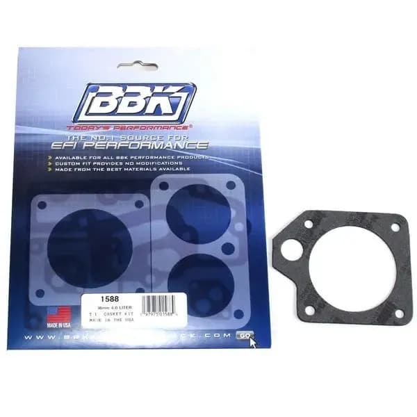 Bbk Performance Parts 1588 Throttle Body Gasket Kit - Ford Ranger/Explorer 4.0l 66mm