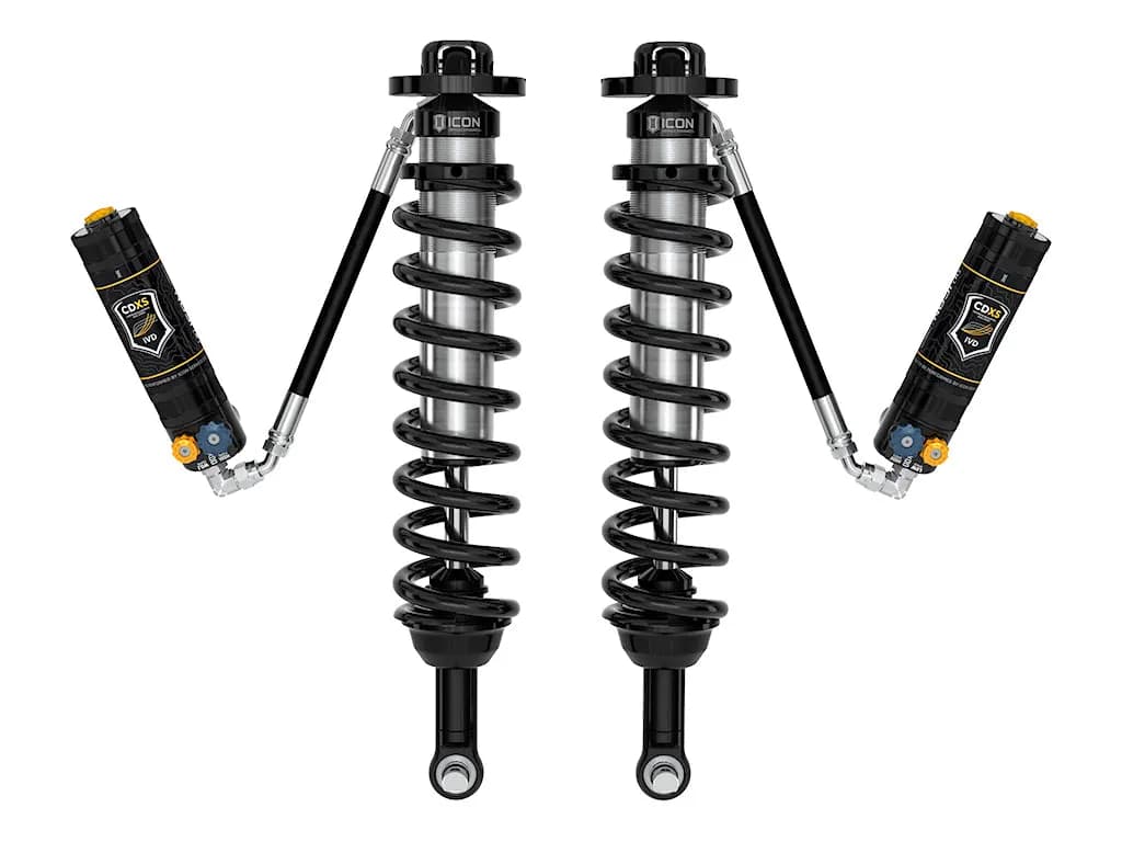 ICON 2021-2026 Ford Bronco, Front, 1.5-4β Lift, V.S. 2.5 Series Coilover Kit, Remote Reservoir w/ CDXS, Pair