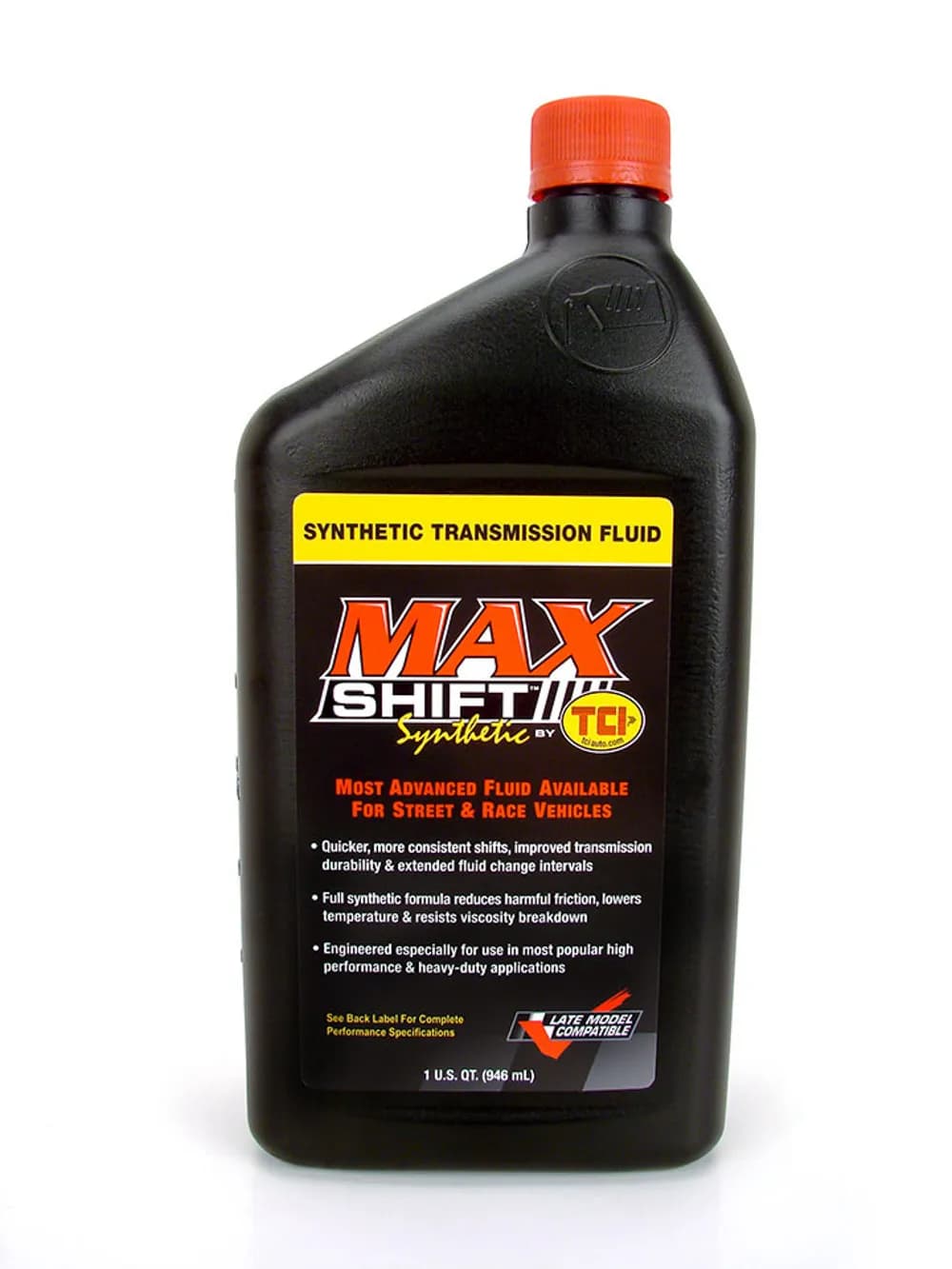 Full Synthetic Transmission Fluid 1 Quart Bottle.