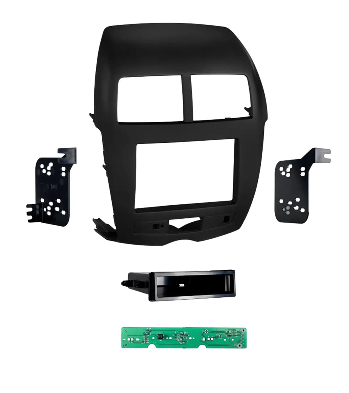 TURBOKits; Radio Installation Kit; Incl. Instructions/Hardware; Black;