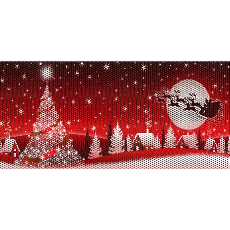 Santa and the Moon