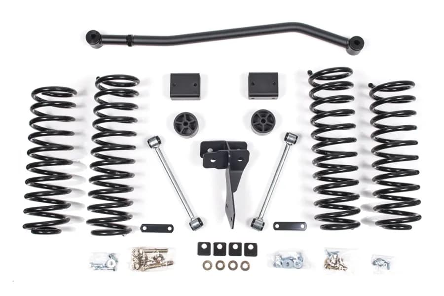 12-18 Jeep Wrangler JK 4 Door 4 Inch Coil Spring Lift Kit Zone Offroad