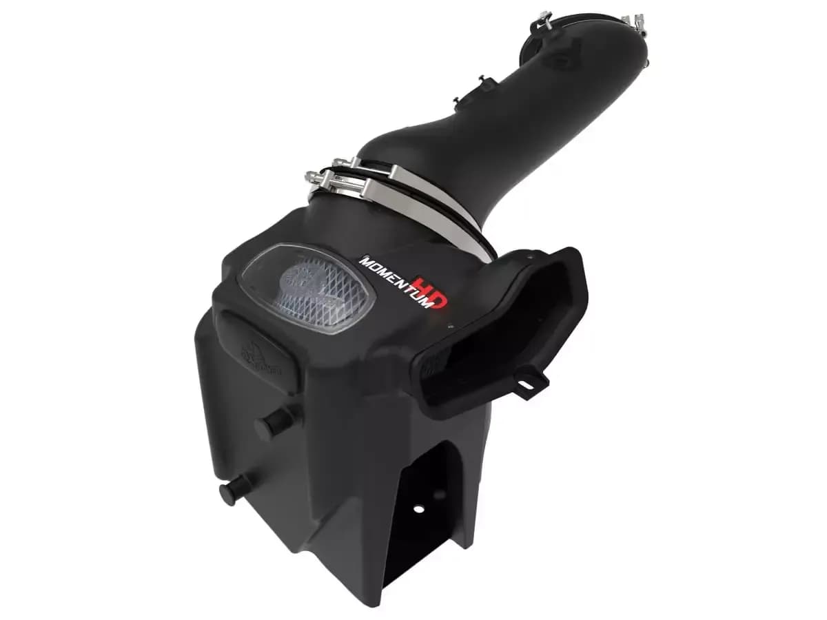 Momentum HD Cold Air Intake System w Pro 10R Filter Ford Diesel Trucks 20-24 V8-6.7L td
